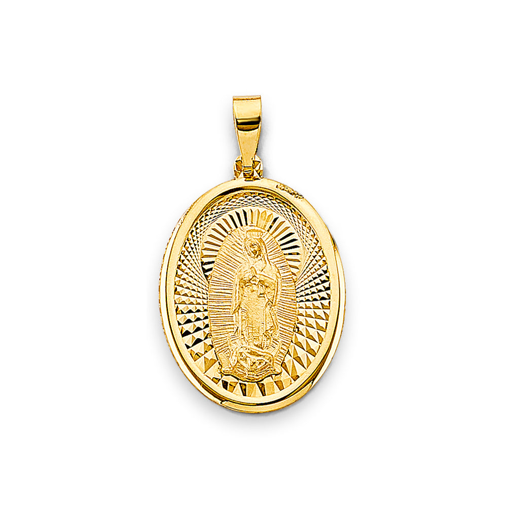 14K Yellow Gold Religious Pendant - PT3064
