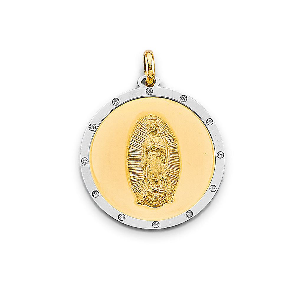 14K Yellow Gold Religious Pendant - PT3067