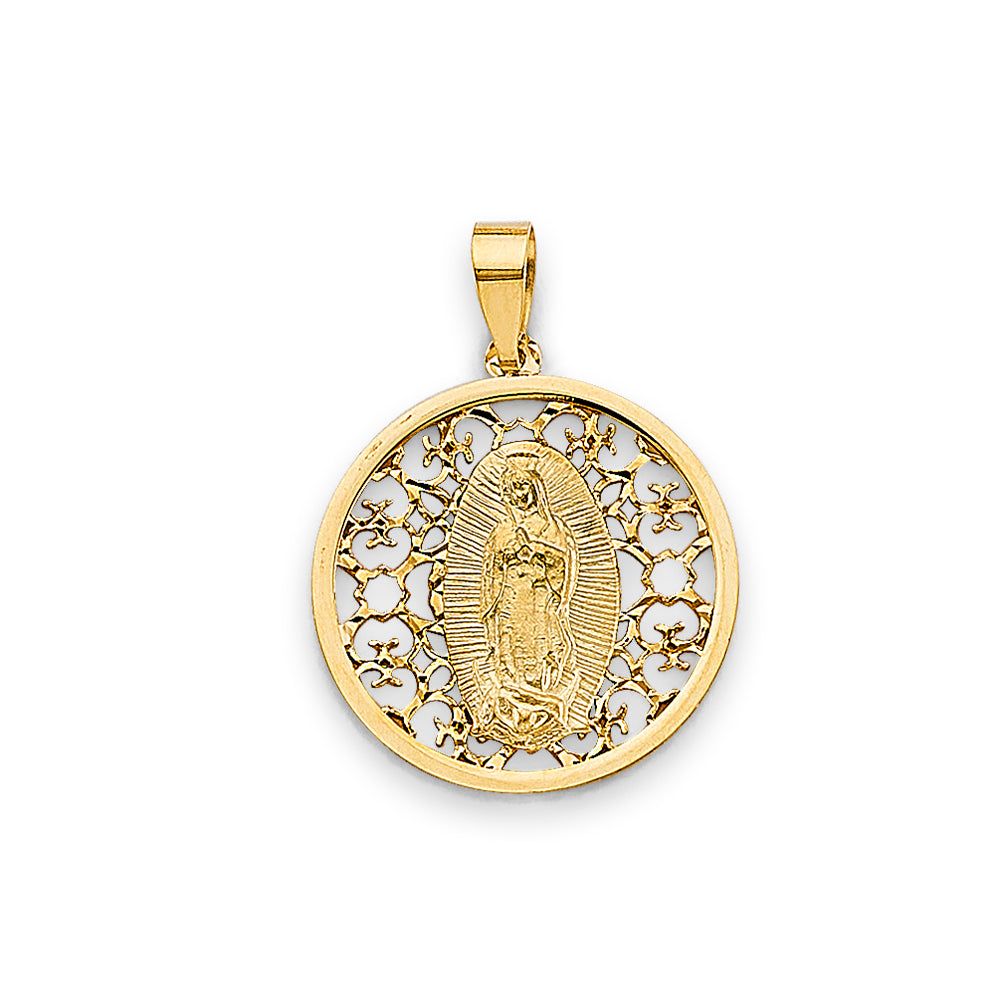14K Yellow Gold Religious Pendant - PT3069