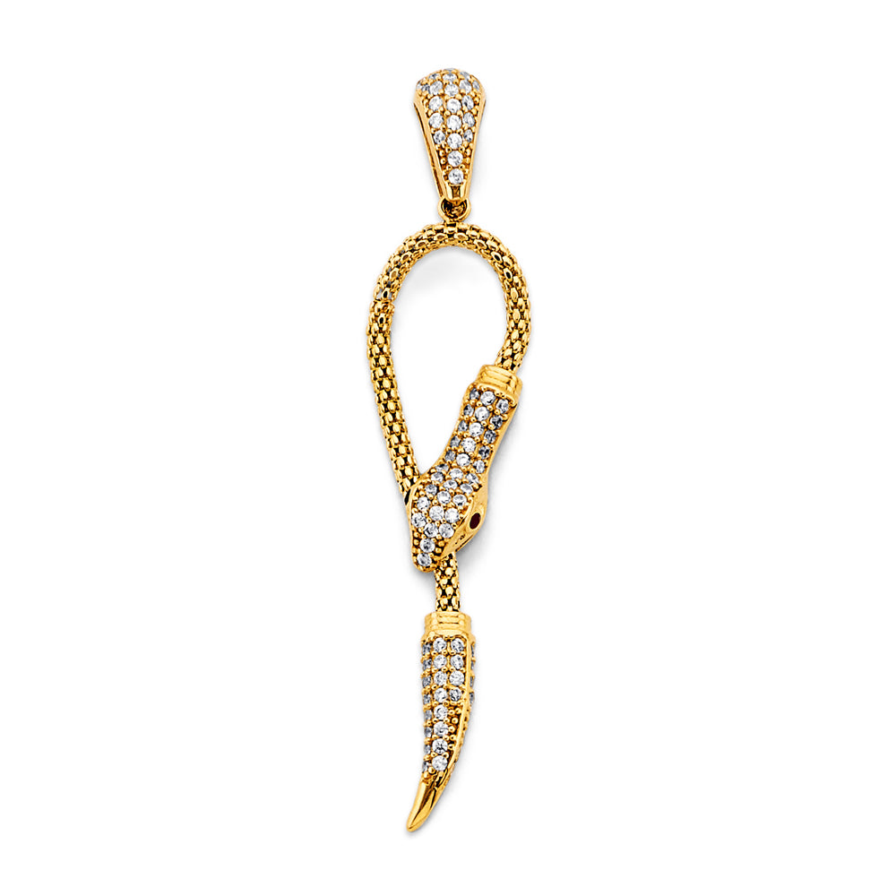 14K Yellow Gold Animal, Sea Life & Butterfly Pendant - PT3076