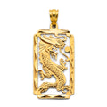 14K Yellow Gold Animal, Sea Life & Butterfly Pendant - PT3080
