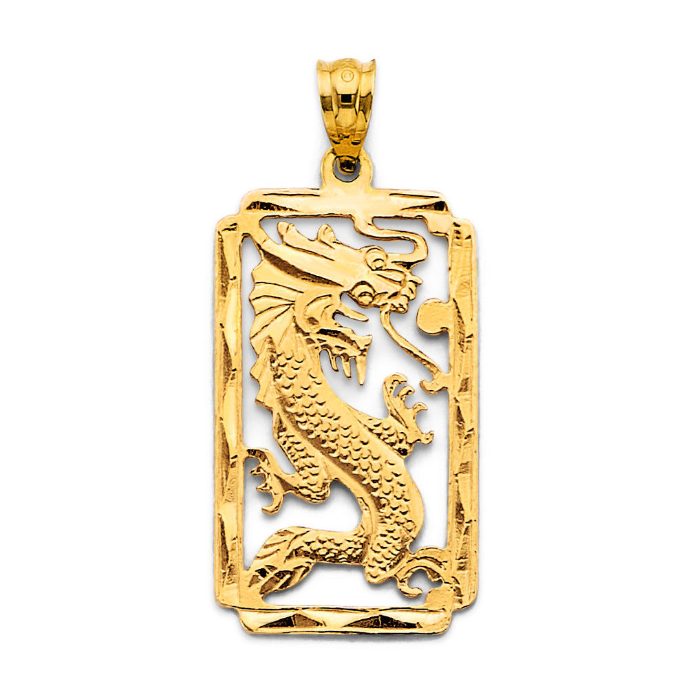 14K Yellow Gold Animal, Sea Life & Butterfly Pendant - PT3080