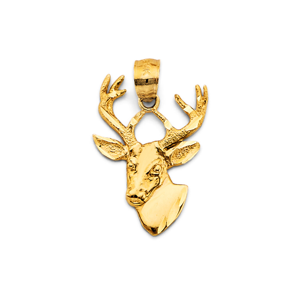 14K Yellow Gold Animal, Sea Life & Butterfly Pendant - PT3083