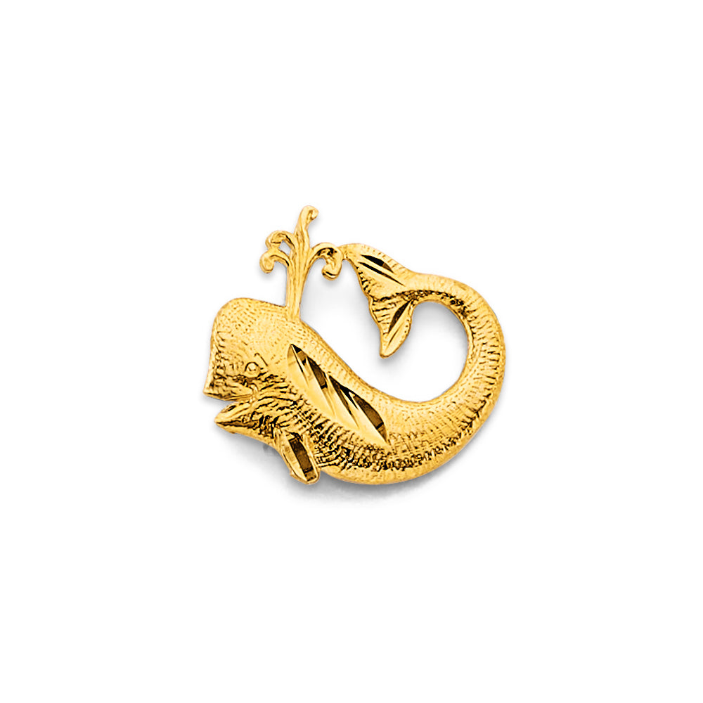 14K Yellow Gold Animal, Sea Life & Butterfly Pendant - PT3086