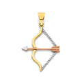14K Yellow Gold Nature, Sports, Evil Eye & Baby Pendant - PT3100