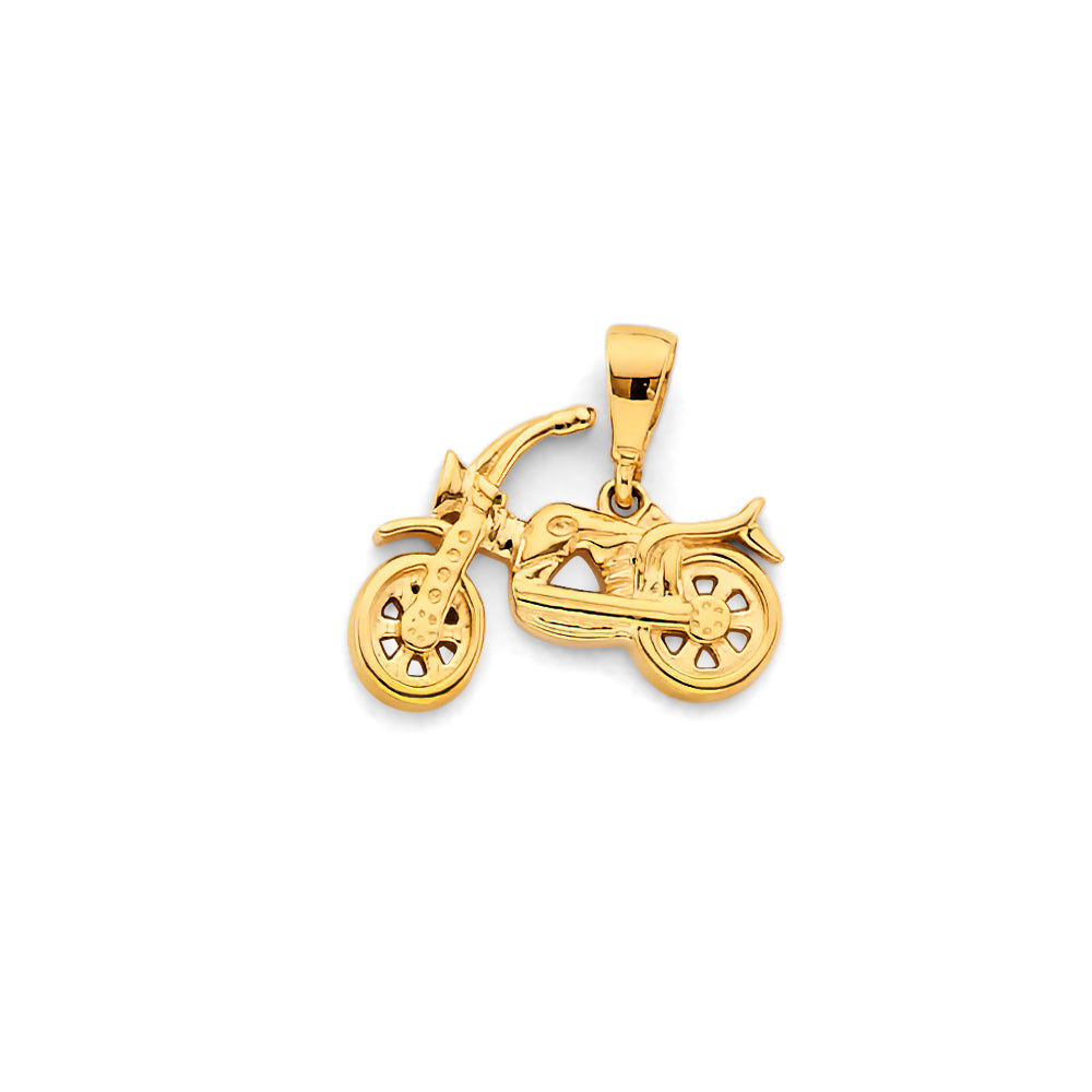 14K Yellow Gold Nature, Sports, Evil Eye & Baby Pendant - PT3103