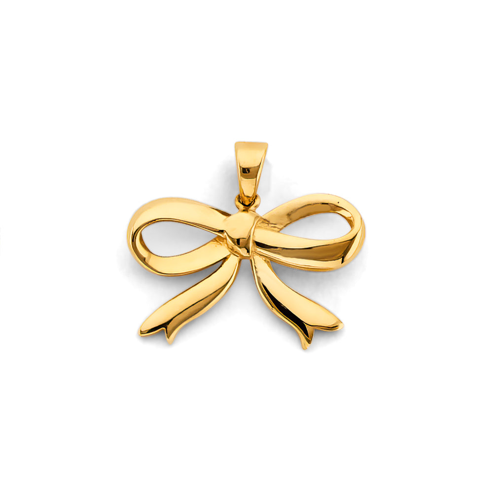 14K Yellow Gold Nature, Sports, Evil Eye & Baby Pendant - PT3112