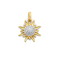 14K Yellow Gold Nature, Sports, Evil Eye & Baby Pendant - PT3114