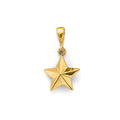 14K Yellow Gold Nature, Sports, Evil Eye & Baby Pendant - PT3119