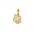 14K Yellow Gold Nature, Sports, Evil Eye & Baby Pendant - PT3123