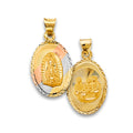 14K Yellow Gold Religious Pendant - PT3145