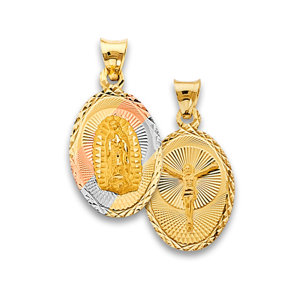 14K Yellow Gold Religious Pendant - PT3146