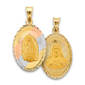 14K Yellow Gold Religious Pendant - PT3147