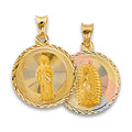 14K Yellow Gold Religious Pendant - PT3151