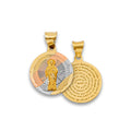 14K Yellow Gold Religious Pendant - PT3156