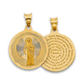 14K Yellow Gold Religious Pendant - PT3157