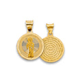 14K Yellow Gold Religious Pendant - PT3158