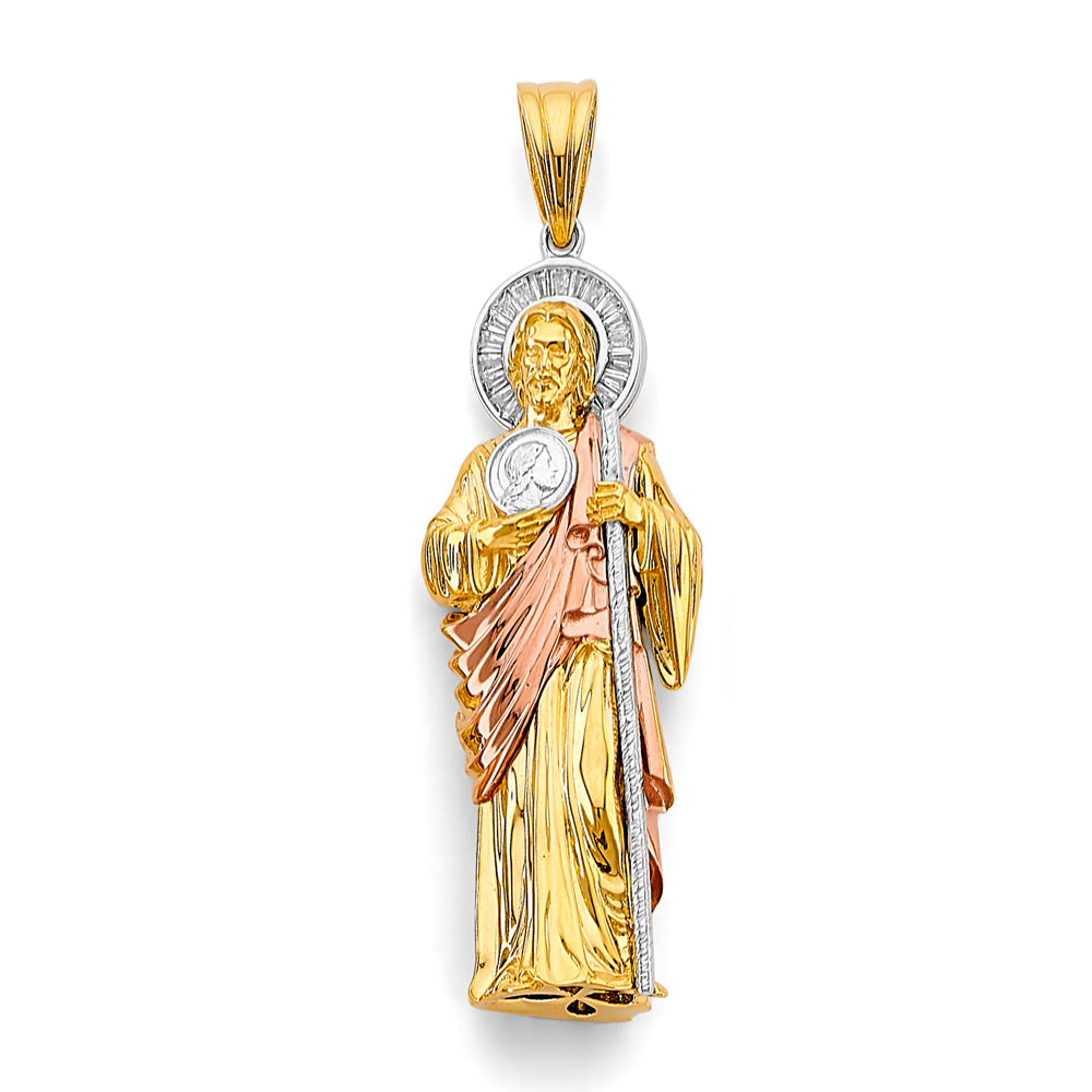 14K Yellow Gold Religious Pendant - PT3161