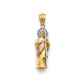 14K Yellow Gold Religious Pendant - PT3164