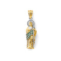 14K Yellow Gold Religious Pendant - PT3165