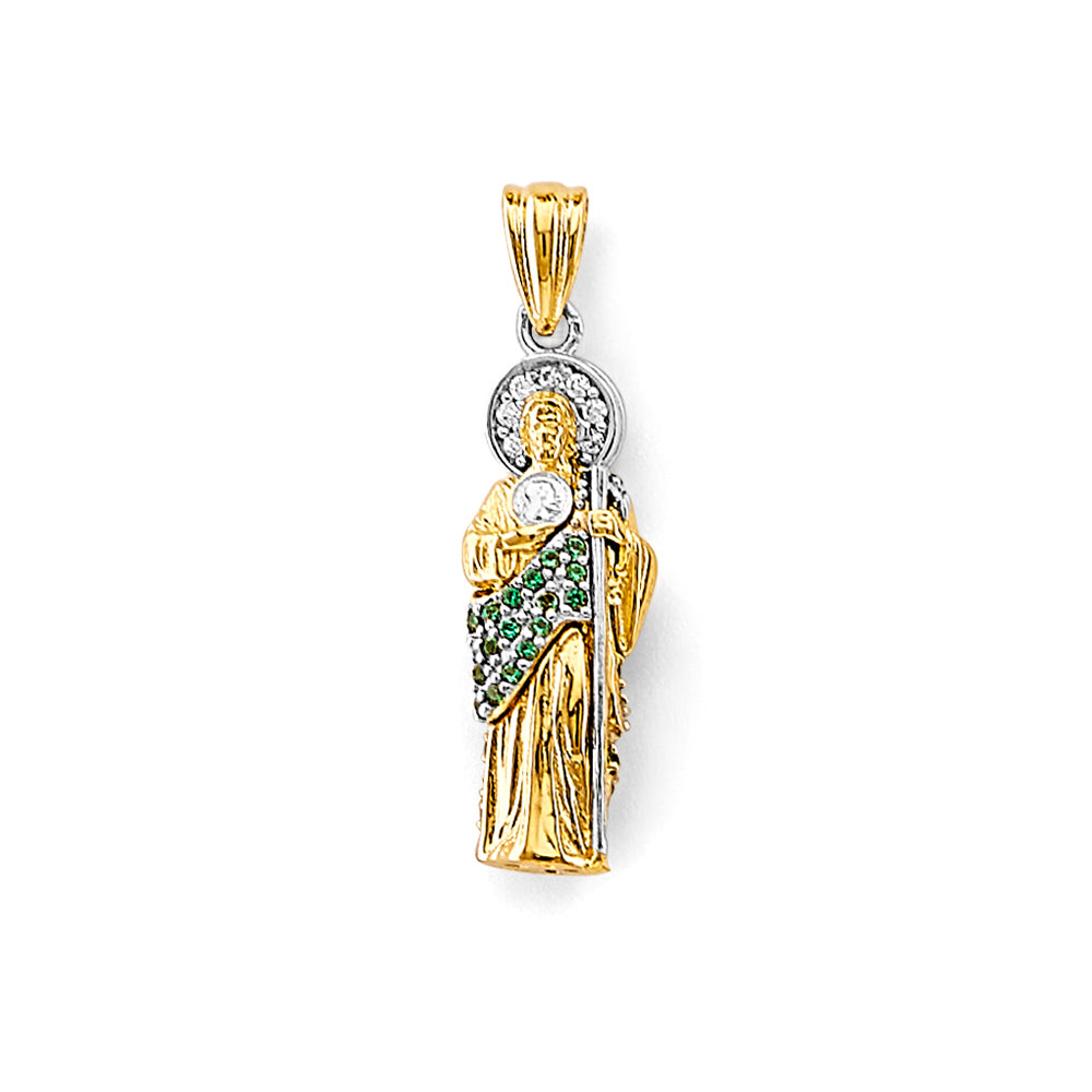 14K Yellow Gold Religious Pendant - PT3165