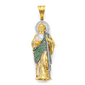 14K Yellow Gold Religious Pendant - PT3167