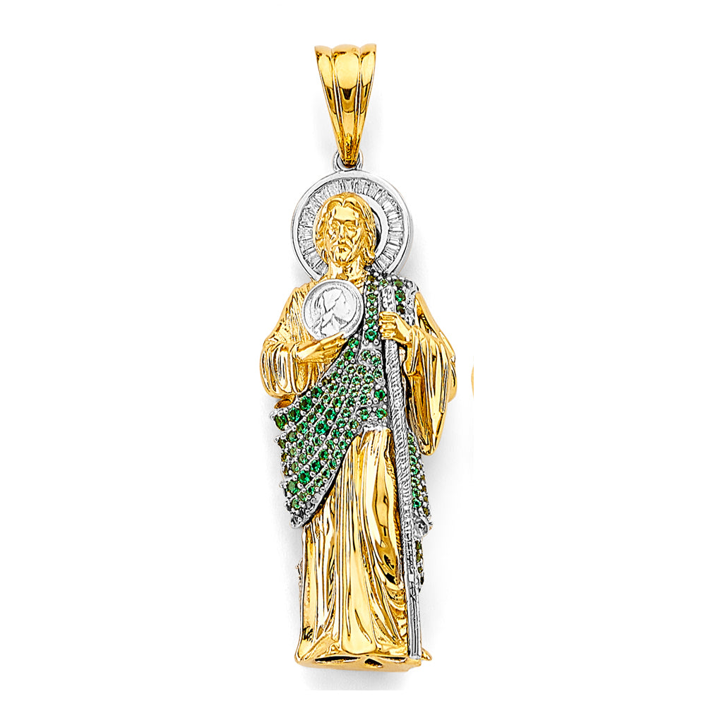 14K Yellow Gold Religious Pendant - PT3167