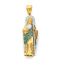 14K Yellow Gold Religious Pendant - PT3168