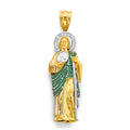14K Yellow Gold Religious Pendant - PT3169