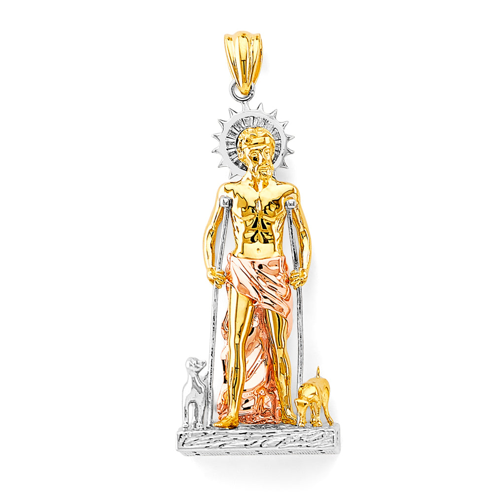 14K Yellow Gold Religious Pendant - PT3170