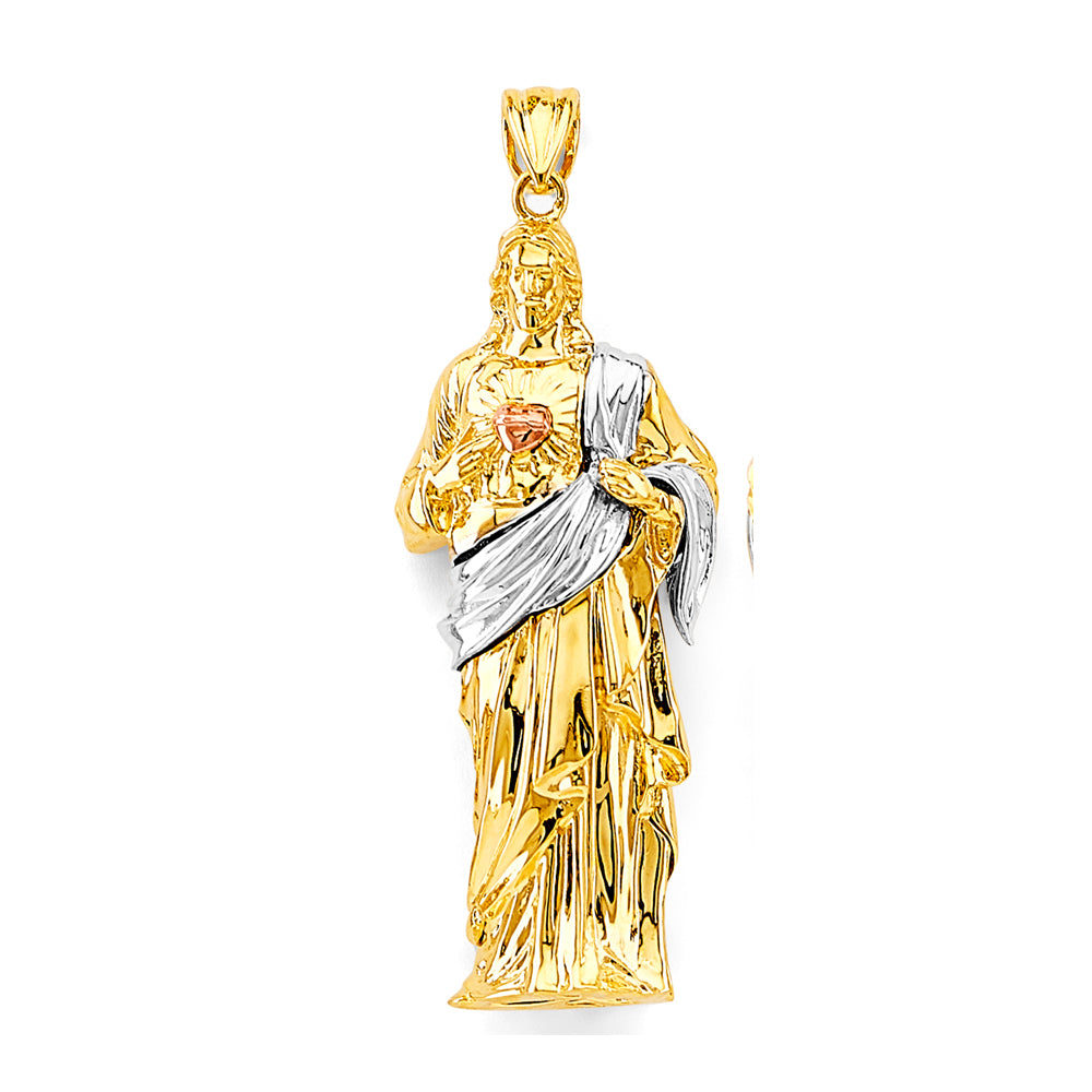 14K Yellow Gold Religious Pendant - PT3171