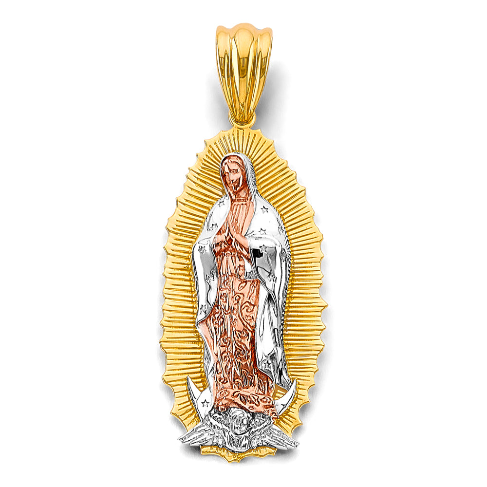 14K Yellow Gold Religious Pendant - PT3175