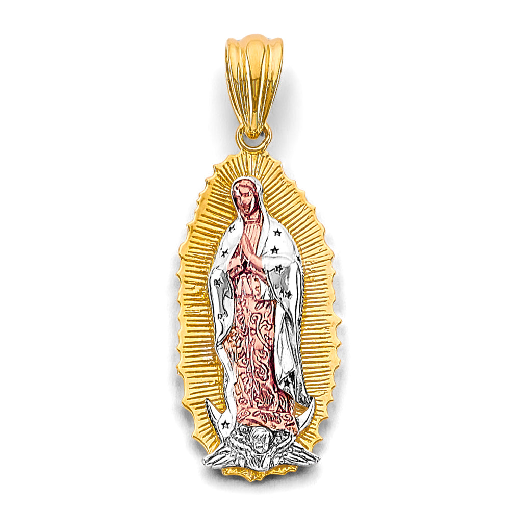 14K Yellow Gold Religious Pendant - PT3177