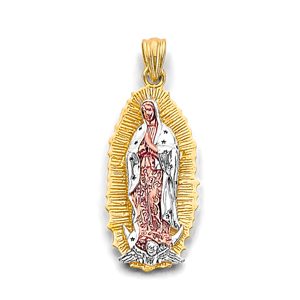 14K Yellow Gold Religious Pendant - PT3178
