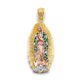 14K Yellow Gold Religious Pendant - PT3179