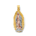 14K Yellow Gold Religious Pendant - PT3180