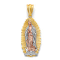 14K Yellow Gold Religious Pendant - PT3182