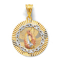 14K Yellow Gold Religious Pendant - PT3199