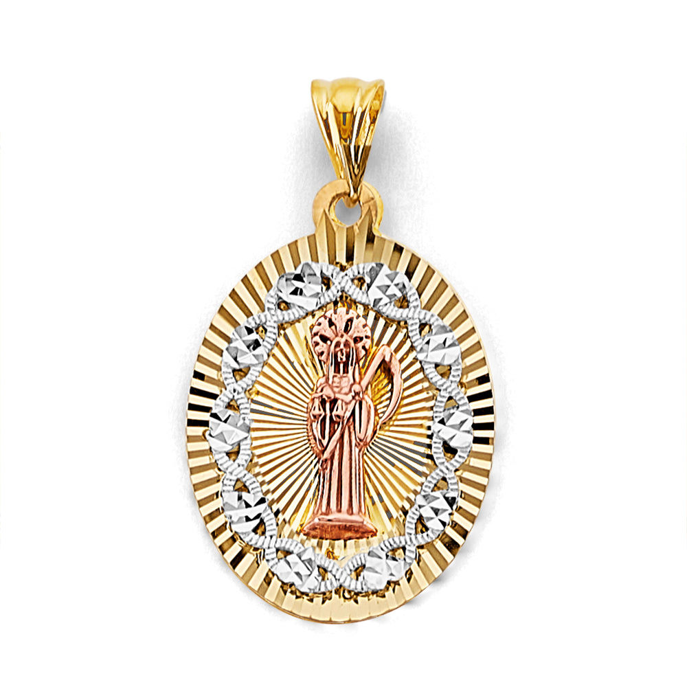 14K Yellow Gold Religious Pendant - PT3203