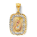 14K Yellow Gold Religious Pendant - PT3205