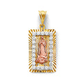 14K Yellow Gold Religious Pendant - PT3206