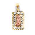 14K Yellow Gold Religious Pendant - PT3208