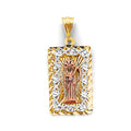14K Yellow Gold Religious Pendant - PT3211