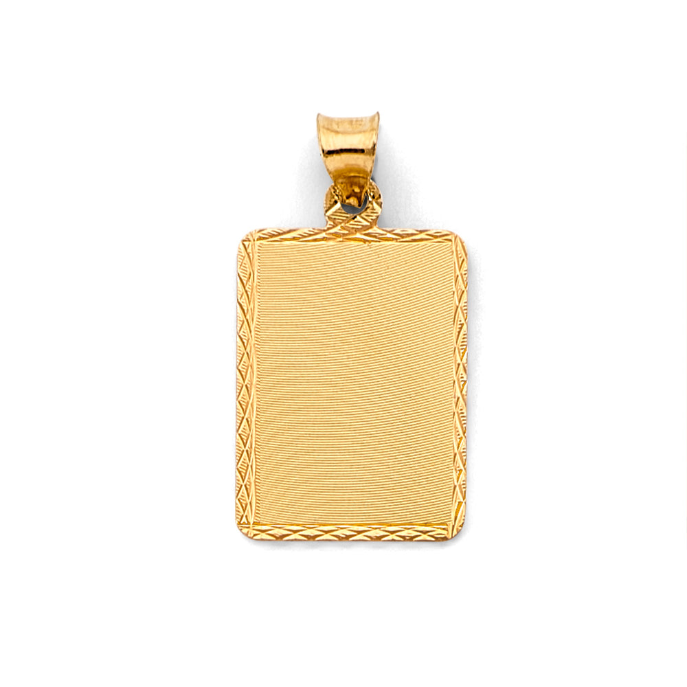 14K Yellow Gold Religious Pendant - PT3215