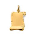 14K Yellow Gold Religious Pendant - PT3217