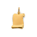 14K Yellow Gold Religious Pendant - PT3218