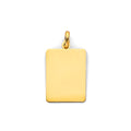 14K Yellow Gold Religious Pendant - PT3222