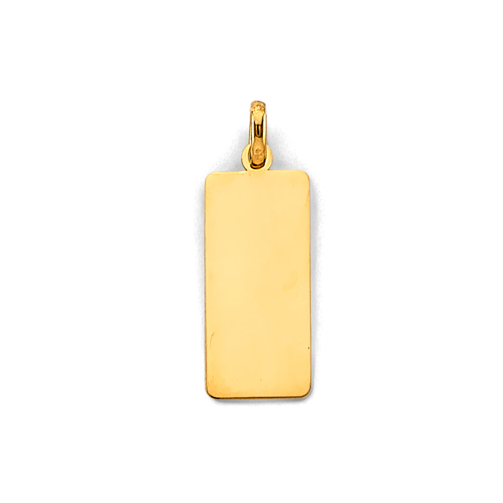14K Yellow Gold Religious Pendant - PT3224