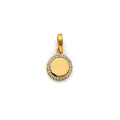 14K Yellow Gold Religious Pendant - PT3226