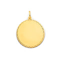 14K Yellow Gold Religious Pendant - PT3227
